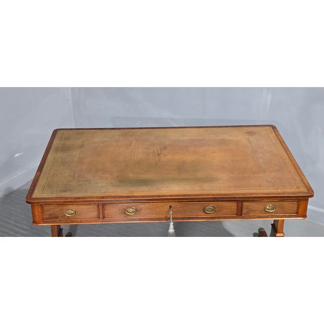 1920s Vintage Desk in Mahogany, 1920 For Sale - Image 5 of 15