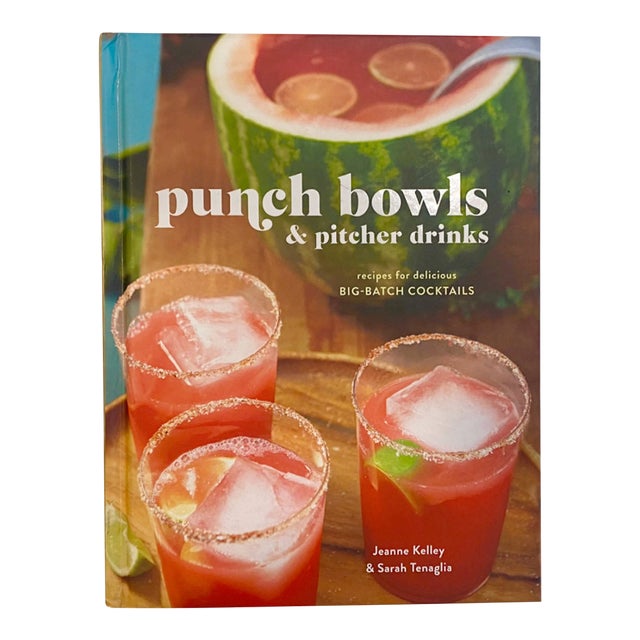 Punch Bowls & Pitcher Drinks 2015 Book Cocktail Recipes Hardcover Party For Sale