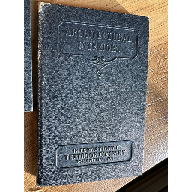 Vintage International Architecture and Trade Black Textbook Hardcover Books Set of 6 For Sale - Image 10 of 12