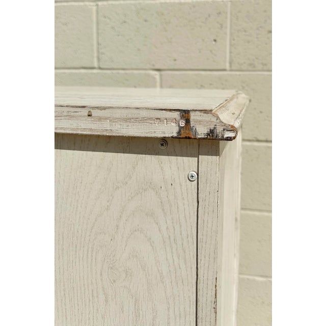 White Vintage John Widdicomb Lingerie Chest/Highboy, 1950s For Sale - Image 8 of 12