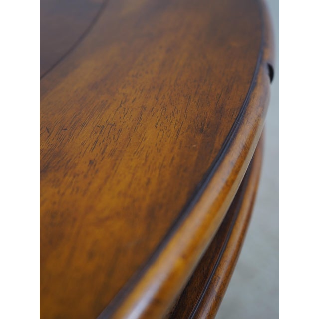 Tommy Bahama Style Large Round Dining Room Table For Sale - Image 12 of 13