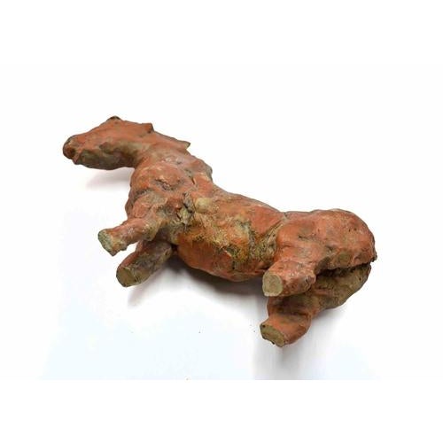 Painted terracotta sculture realized by sirio pellegrini in 1960s. Good condition. Sirio pellegrini, born in rome on march...