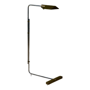 Cedric Hartman Parallel Bar Brass and Stainless Steel Floor Lamp