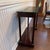 Neoclassical 1980s Bombay Co. Neoclassical Empire Style Mahogany Marble Top Console Table. For Sale - Image 3 of 6