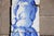 Antique 18th Century Set of Four Tiles Depicting a Cherub Holding a Baroque Torchiere For Sale - Image 4 of 6