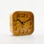 Space Age Amber Yellow Wall Clock from Cea, 1970s For Sale - Image 14 of 14