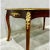 Wood Rococo Style Coffee Table – Elegant Copper Gold Finish With Ornate French Details For Sale - Image 7 of 7