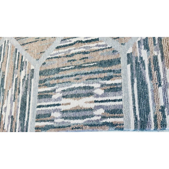 2000 - 2009 Modern Nepalese Jute Haze Tamarian Rug For Sale - Image 5 of 8