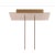 Contemporary Lamp One Wood Duet Chandelier by Formaminima For Sale - Image 3 of 6
