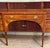 English Georgian Revival Mahogany & Satinwood Inlaid Tambour Sideboard, Late 19C For Sale In Greensboro - Image 6 of 12