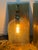 Contemporary Brass Plate + Mercury Glass Wall Sconces, Pair For Sale - Image 3 of 12