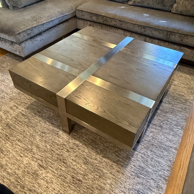 Bernhardt Leigh Square Coffee Table For Sale - Image 14 of 14