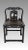 An excellent example of a 19th Century rare Chinese blackwood (Hongmu) side chair with inlaid mother-of-pearl and two...