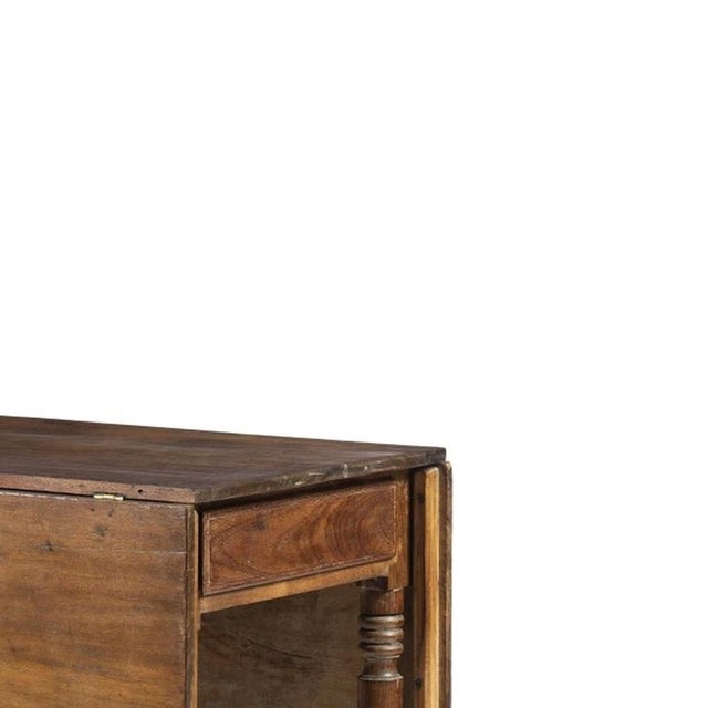 19th Century Table with Wings in Vinhático Wood For Sale - Image 4 of 6