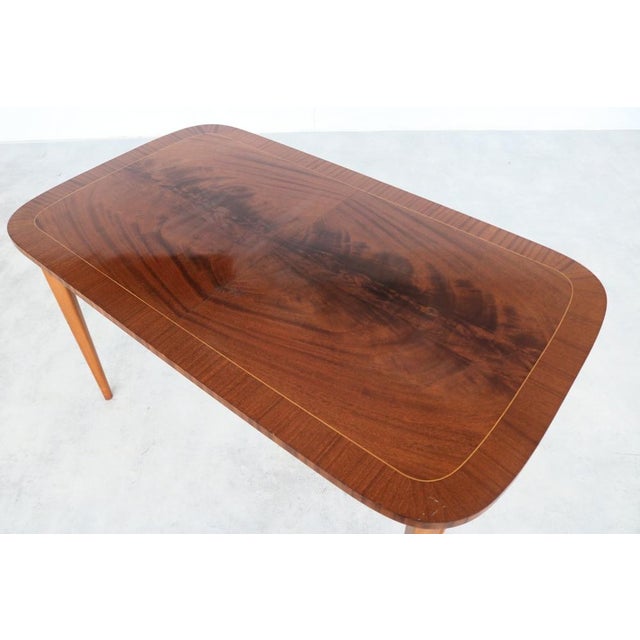 1960s Vintage Swedish Extendable Dining Table, 1960s For Sale - Image 5 of 13