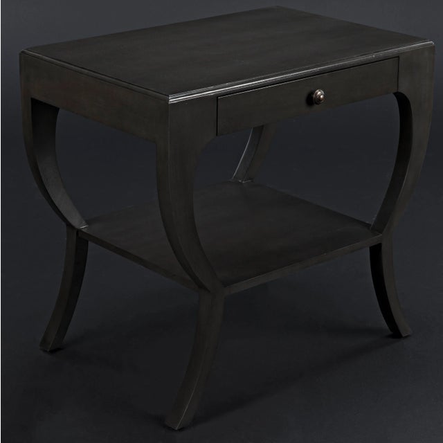 Contemporary NOIR Maude Side Table in Pale For Sale - Image 3 of 13