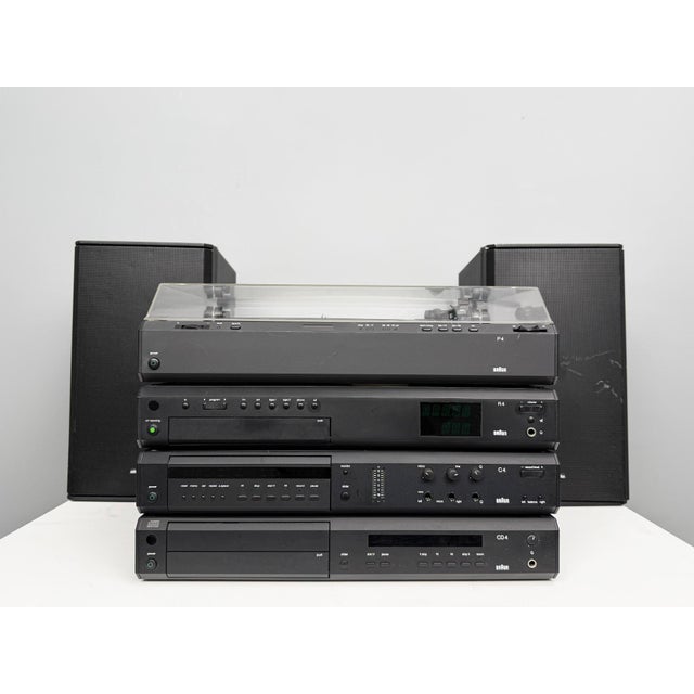 Atelier Wie Last Edition Complete System by Dieter Rams for Braun, Germany, 1990s, in Very Good conditions. Designed 1990...