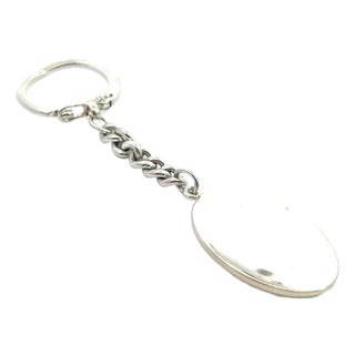 1990s Tiffany & Co Estate Keychain Sterling Silver For Sale