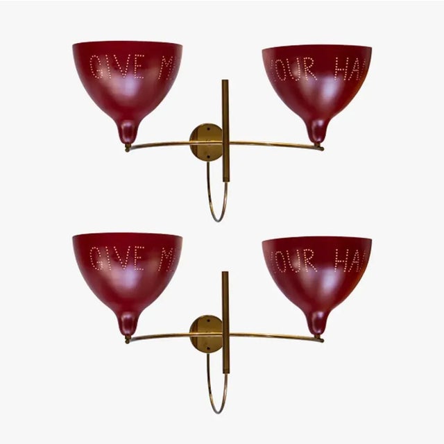 Italian Sconces, 2000s, Set of 2 For Sale - Image 6 of 11