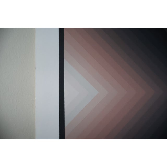 Jurgen Peters “Pointed Encounter” Op Art Screenprint, Signed & Numbered, 1980 For Sale In San Francisco - Image 6 of 12
