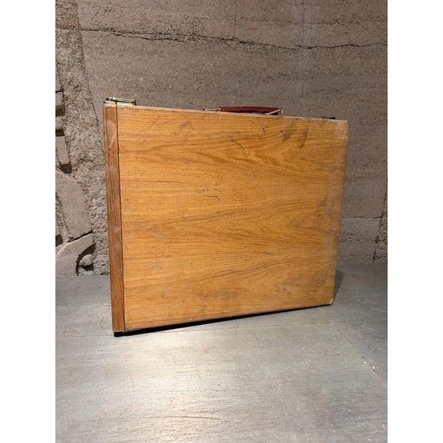 Modern Aaron Brothers Wooden Table Top Art Easel Stand Portable Travel Sketch Box For Sale - Image 3 of 8