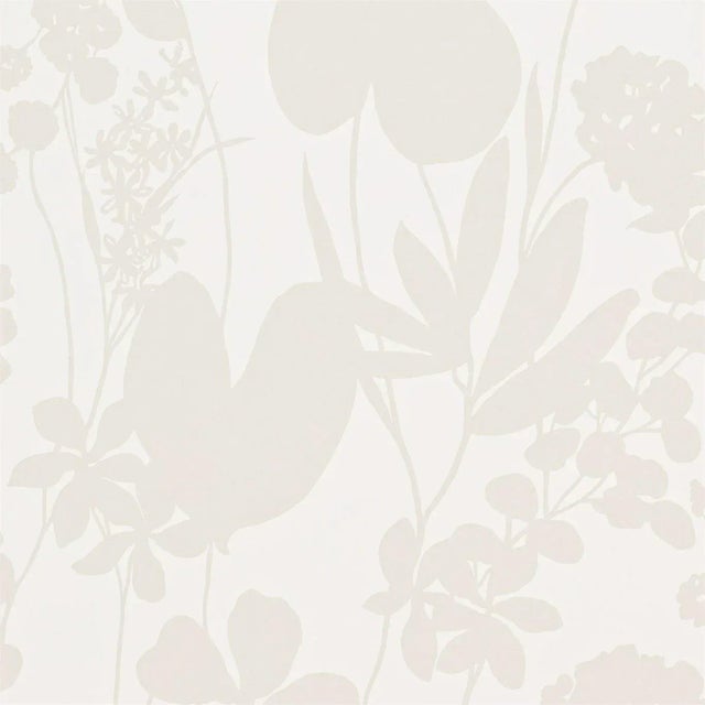 Harlequin Nalina Wallpaper in Pearl For Sale