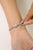 Navette Art Partywear Silver Tennis Bracelet Featurng Sparkling Cz Diamonds 7 Inches For Sale - Image 6 of 10