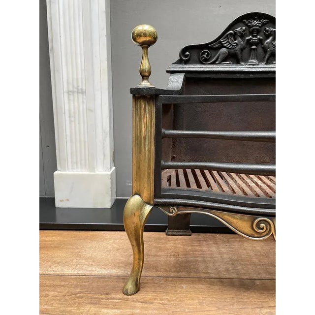 English Fire Grate by Thomas Elsley, 1860s For Sale - Image 3 of 8