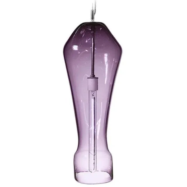 Prayer Pendant Light from the Constantine Collection in Blue Lilac For Sale In New York - Image 6 of 6