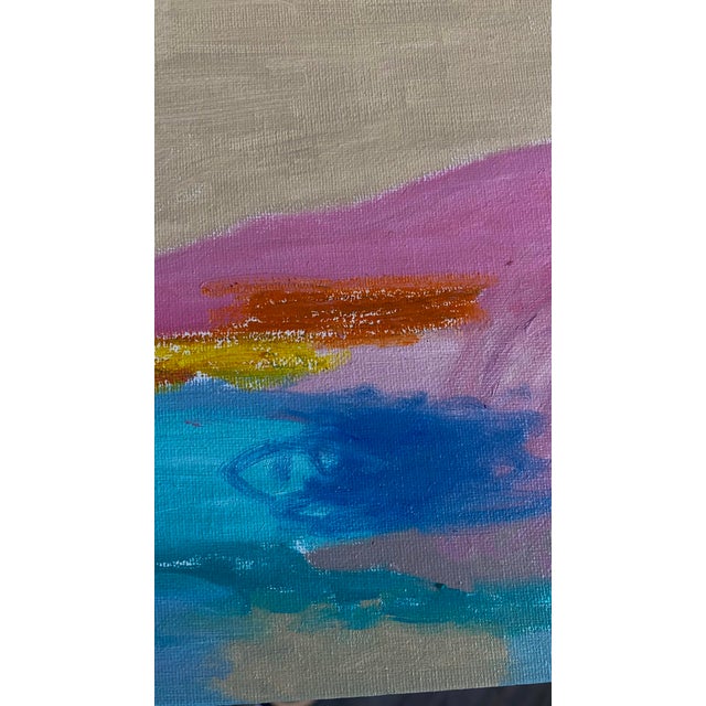 Mexican Oaxaca II Abstract Oil Landscape For Sale - Image 3 of 4