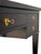 Large French Louis XVI Ebonized Writing Table or Desk With Embossed Leather Top For Sale - Image 12 of 15