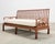 Pair of Michael Taylor Style Ming Inspired Hardwood Sofas For Sale In Sacramento - Image 6 of 18
