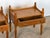 Brown Mid-Century Modern Oak Nightstands by Henning Kjærnulf, Denmark, 1960s, Set of 2 For Sale - Image 8 of 9