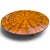 Traditional 87.5" Maitland-Smith English Regency Flame Mahogany Roundabout Extendable Dining Table With Sunburst Top For Sale - Image 3 of 9