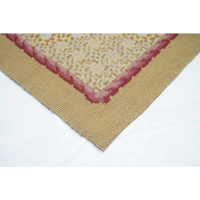 French Aubusson Design Rug 7'10'' X 9'11'' For Sale - Image 4 of 10