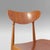 Scandinavian Wood Dining Chairs in the the style of Hans J. Wegner, 1960s, Set of 4 For Sale - Image 11 of 14