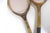 Wood Curated Set of Antique Sport Tennis Rackets for Designer Decorating Wood Racquet Set of Two Sports Equipment Memorabilia For Sale - Image 7 of 11
