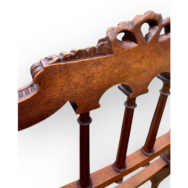 Vintage French Louie 15th Style Dressing Table and Chair For Sale - Image 11 of 14