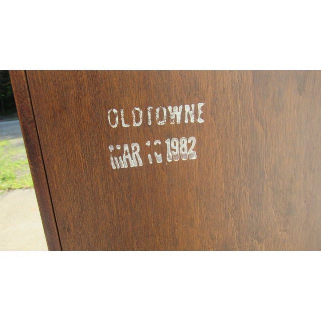1980s Statton Lingerie Chest of Drawers Cherry Designer For Sale - Image 9 of 9