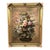 French-Style Floral Still Life Print – Romantic Rose Bouquet With Ornate Gold Leaf Frame For Sale