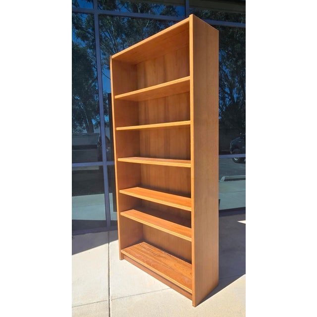 Vintage Danish Mid Century Modern Bookcase Made in Denmark #2 For Sale - Image 4 of 18
