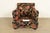 Smith Brothers of Berne Contemporary Lounge Chair and Ottoman in Paisley Upholstery For Sale - Image 9 of 16
