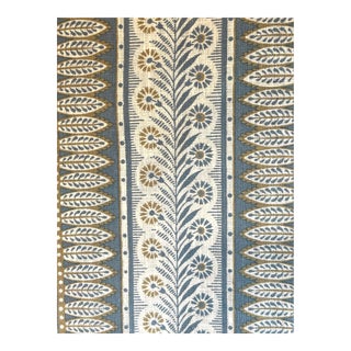Jasper "Eastlake" Fabric - Sage and Slate - 4.75 Yards For Sale