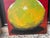 Light Green Oil on Canvas of a Large Pear by Kermit Eisenhut For Sale - Image 8 of 11