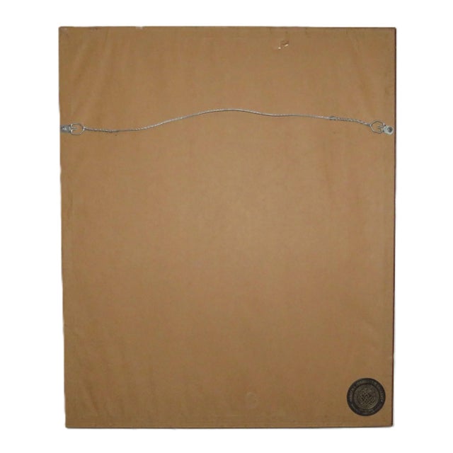 1950s Pair of French P. J. Redoute Floral Lithographs Prints Morning Glories & Roses Floral Flowers Framed For Sale - Image 5 of 6