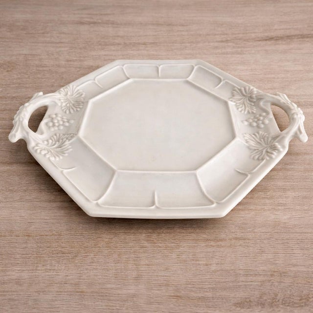 Mid 20th Century Vintage Red Cliff American Ironstone Soup Tureen With Underplate, Mid-20th Century For Sale - Image 5 of 13