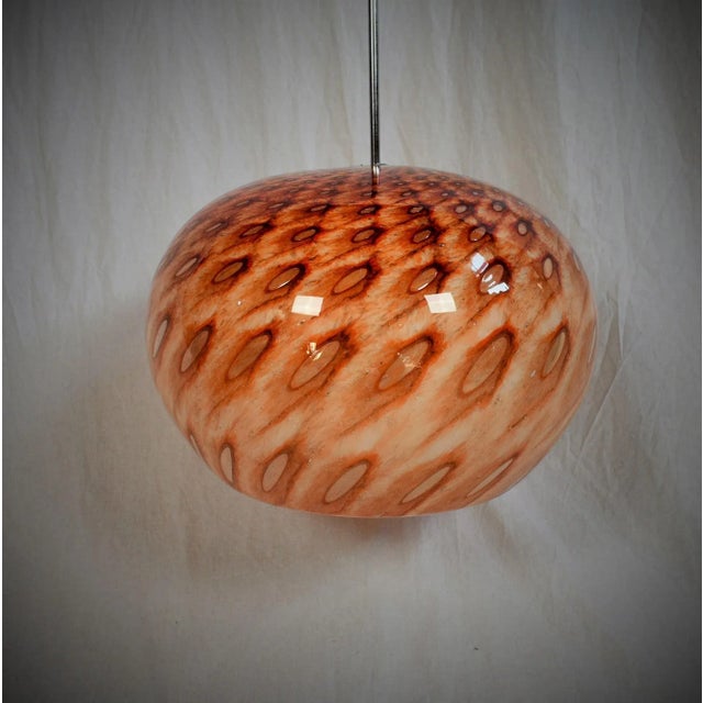Mid-Century Glass Pendant, Germany, 1960s For Sale - Image 10 of 15
