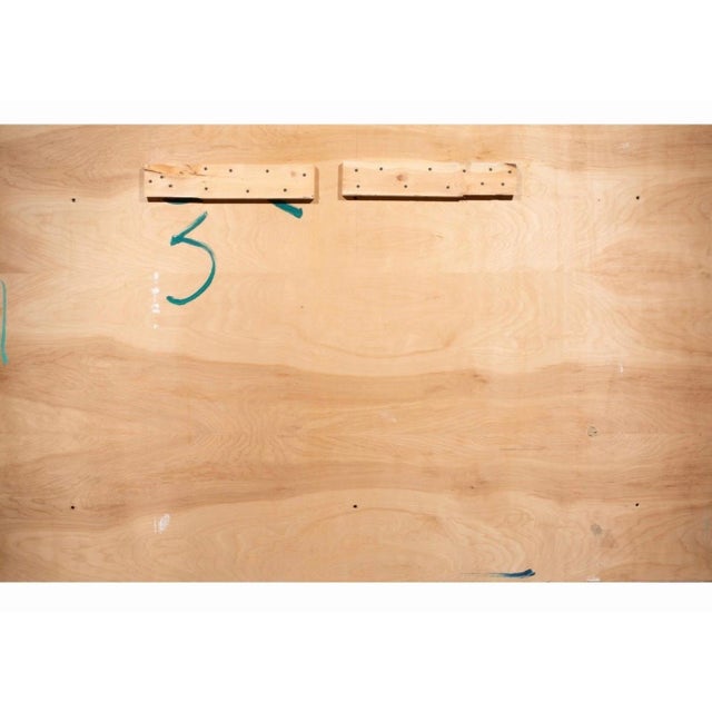 Edward Avedisian (American, 1936-2007) Abstract Large Painting Acrylic on panel heavily textured with a 3D effect....