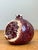 Vintage Glazed Ceramic Pomegranate and Lychee Nut - Set of 2 For Sale - Image 11 of 15