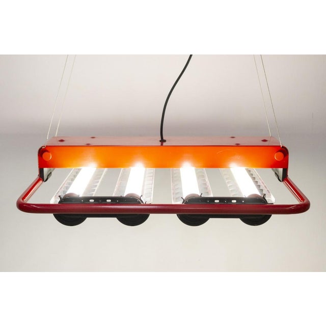 Metal Padova Pendant Lamp by Gian Nicola Gigante for Zerbetto, Italy, 1980s For Sale - Image 7 of 12